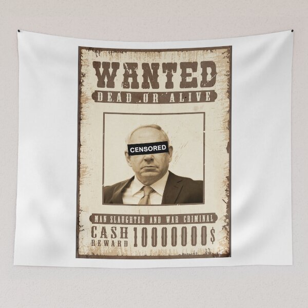 Item preview, WANTED - DEAD OR ALIVE designed and sold by metalcharisma.