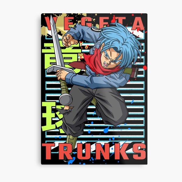 Future Trunks Metal Prints for Sale