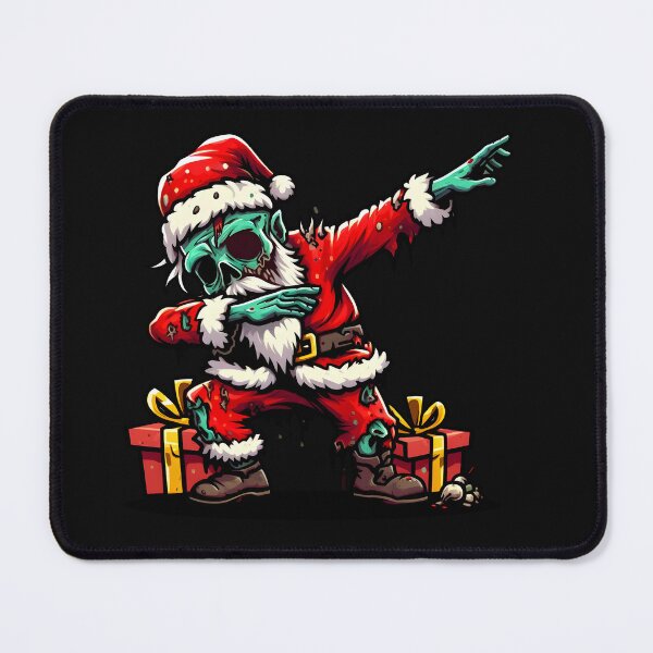 Item preview, funny zombie santa dabbing designed and sold by tharika wiangkal.
