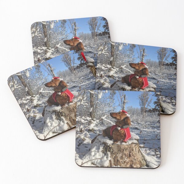 Item preview, Whiskey the Christmas dog...who needs reindeer? designed and sold by ManthoDesign.