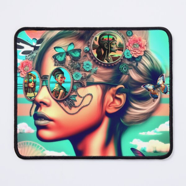 Item preview, Cyber punk girl designed and sold by karin milman.