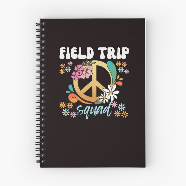 Item preview, Fun Retro Field Trip Squad Peace Hippie Flowers Faculty  designed and sold by MagicSD Designs.