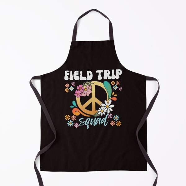 Item preview, Fun Retro Field Trip Squad Peace Hippie Flowers Faculty designed and sold by MagicSD Designs.