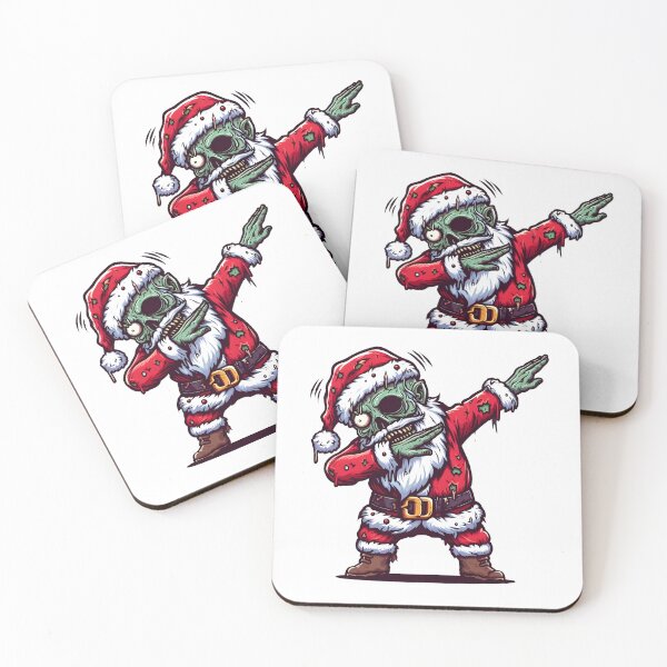 Item preview, ugly zombie santa dabbing designed and sold by tharika wiangkal.