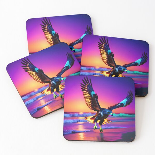 Item preview, Flying Hawk on Sunset Beach designed and sold by profithawk.