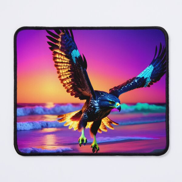 Item preview, Flying Hawk on Sunset Beach designed and sold by profithawk.