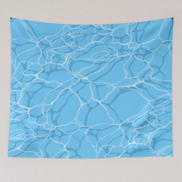 Item preview, Pool Water Texture Illustration designed and sold by Elizabeth Weglein.