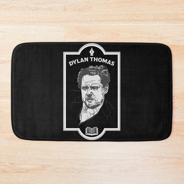 Artikelvorschau, Dylan Thomas walisischer Dichter entworfen und verkauft von happygiftideas.