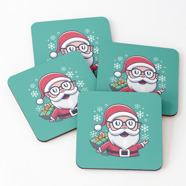 Item preview, Hipster Santa Claus - Cool Yule Festive Design designed and sold by VoyteksDesigns.