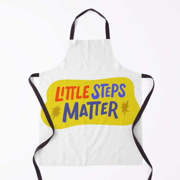 Item preview, Little Steps Matter Typography designed and sold by BalladOfZeus.