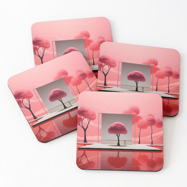 Item preview, This is not a pink tree designed and sold by AI-Only Creations.