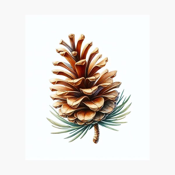 Item preview, pine cone. designed and sold by growing-mom.