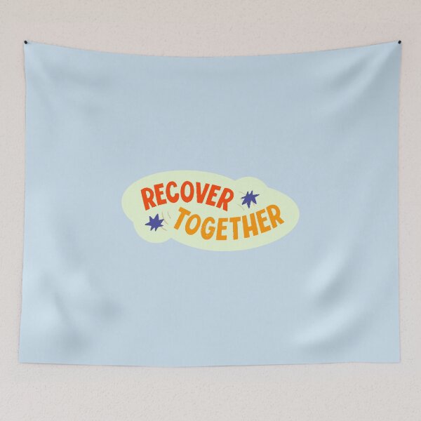Item preview, Recover Together Typography designed and sold by BalladOfZeus.