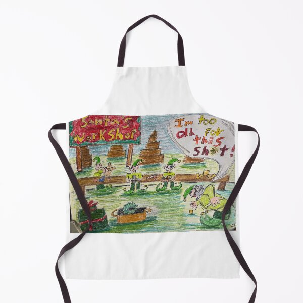 Item preview, Getting too old for Santa's Workshop designed and sold by Cece42.