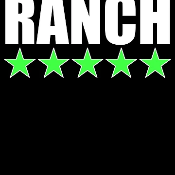 Imagen de la obra Ranch 5 Stars Ranch Dressing 5 Star Rating Ranch Dressing Gear de DynamicDesign