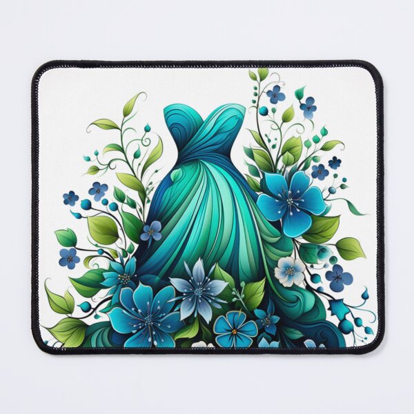 Item preview, Colorful Princess Floral Gown Print designed and sold by PaperieJennifer.