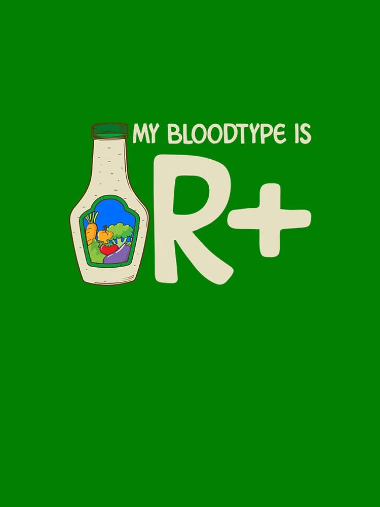 Thumbnail 4 of 4, iPhone Case, My Bloodtype is R Positive Ranch Dressing Gear designed and sold by DynamicDesign.