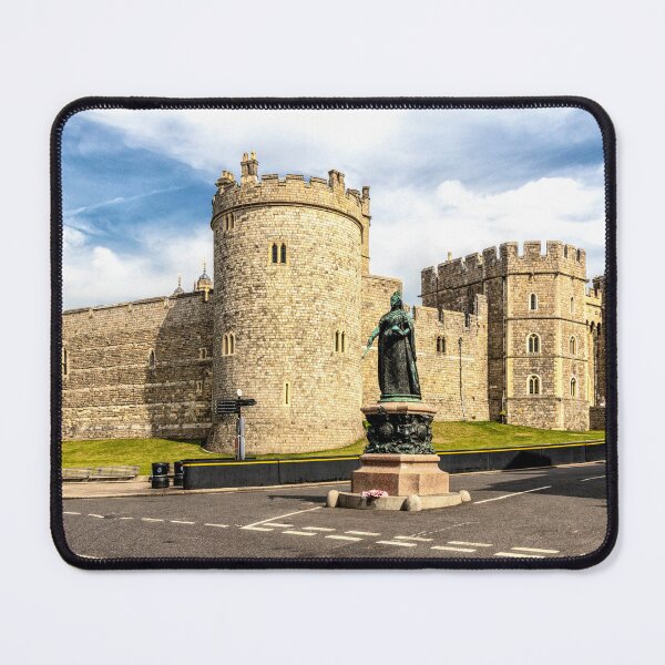 Item preview, Statue of Queen Victoria outside, Windsor Castle, Berkshire, England, UK designed and sold by Kevin Hellon.