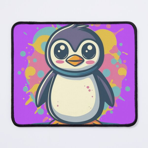 Item preview, Cute Penguin Colorful Paint designed and sold by TugForkFinds.