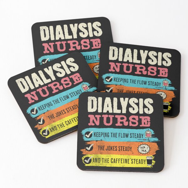 Item preview, Funny Keeping The Flow Jokes And Caffeine Steady Nephrology Dialysis Nurse Vintage Style designed and sold by HosvPrint .s.