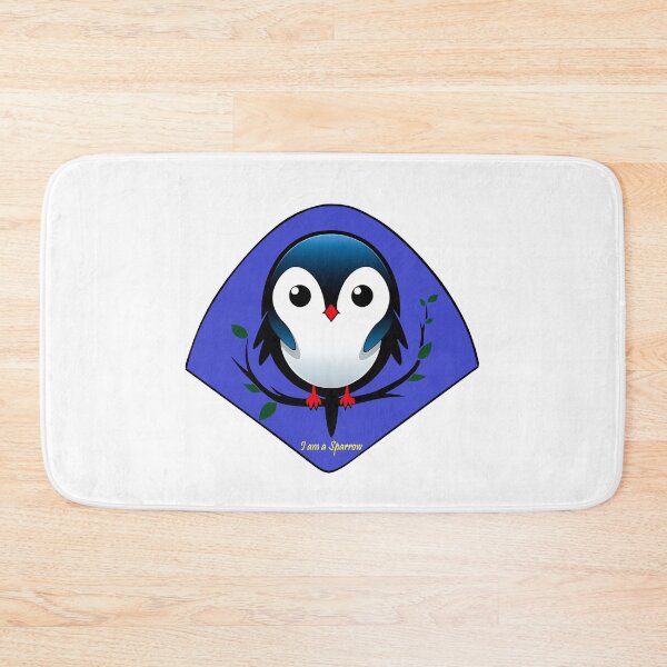 Item preview, Cute sparrow on a branch - Color half egg emblem with text designed and sold by AD-Digital-Art.