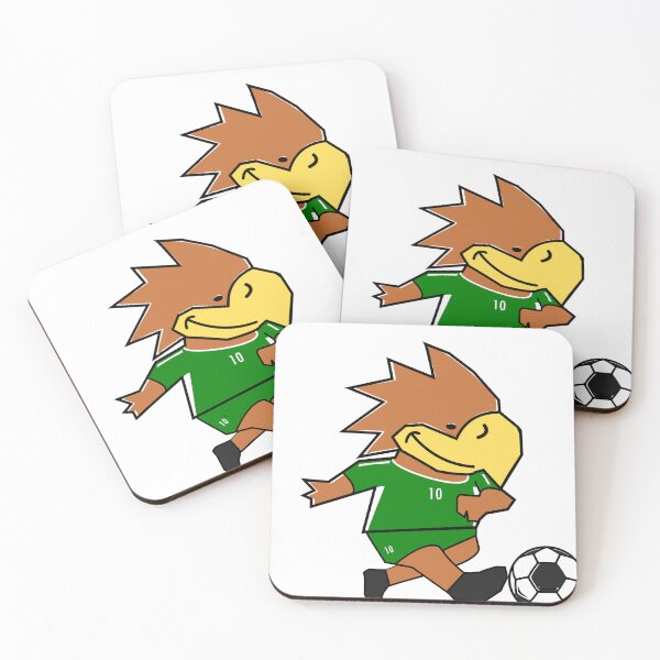 Item preview, Super Eagles Naija Nigeria Mascot Sticker  designed and sold by MKSGraphix.