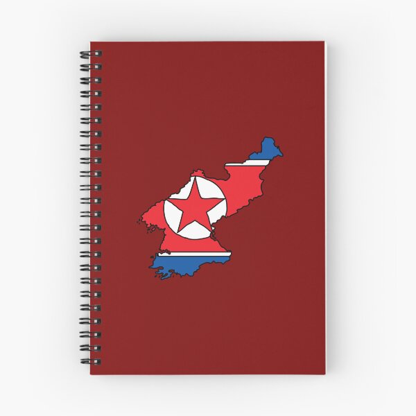 Item preview, North Korea country shape flag designed and sold by Rachael Taylor.