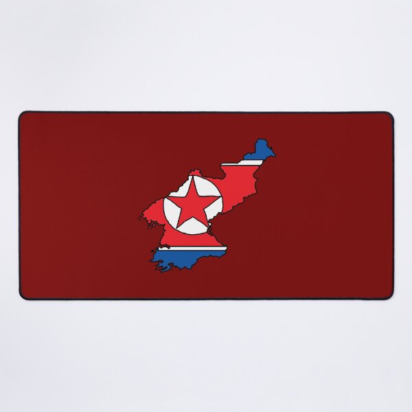 Item preview, North Korea country shape flag designed and sold by Rachael Taylor.