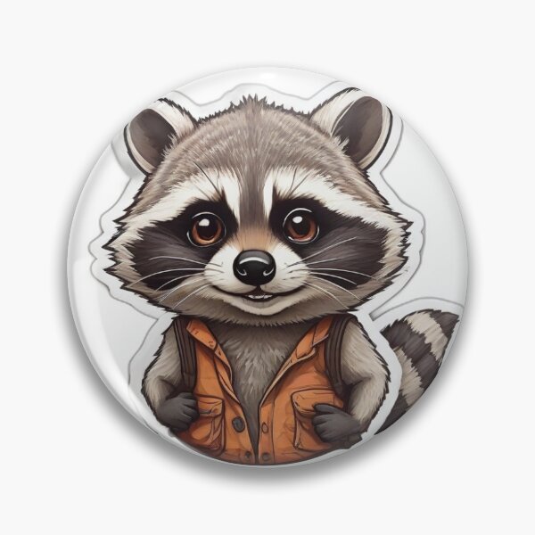 Item preview, Cartoon Racoon designed and sold by Methuz.