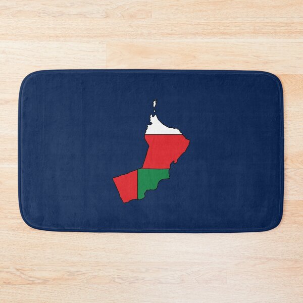 Item preview, Oman country shape flag designed and sold by Rachael Taylor.