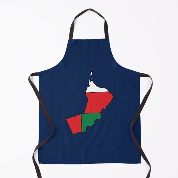 Item preview, Oman country shape flag designed and sold by Rachael Taylor.