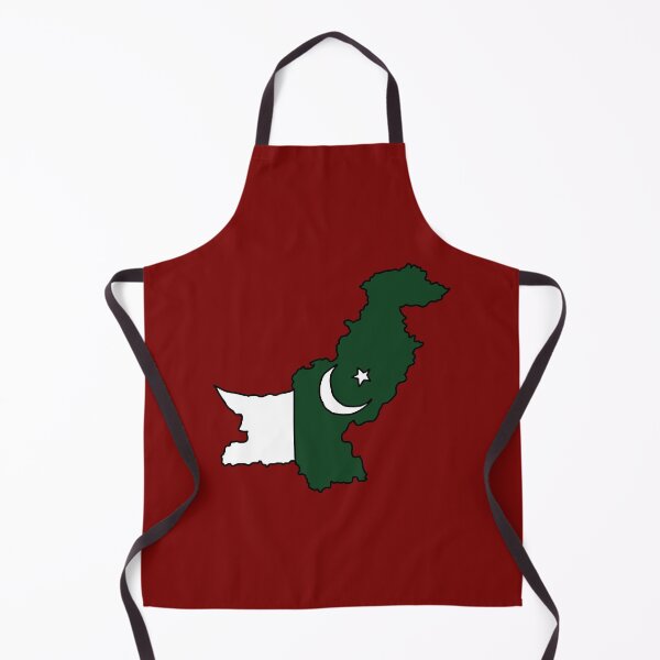 Item preview, Pakistan country shape flag designed and sold by Rachael Taylor.