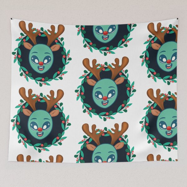 Item preview, Alien Reindeer Christmas designed and sold by Andy's Muse.