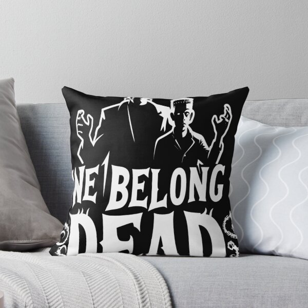 Item preview, Frankenstein We Belong Dead Halloween designed and sold by KitonicTees.