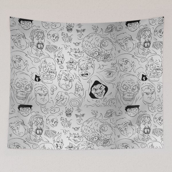 Item preview, Deranged Doodles of a mad cartoonist designed and sold by Qspark.