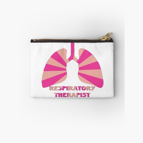 Item preview, Pink Striped Respiratory Therapist designed and sold by natnat7w.