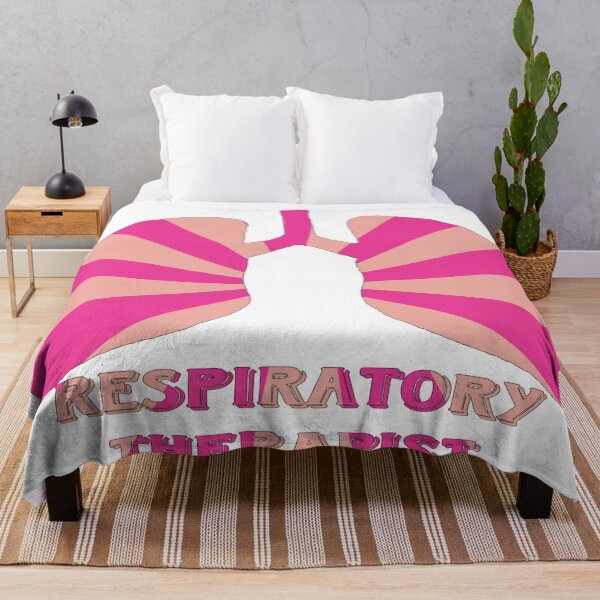 Item preview, Pink Striped Respiratory Therapist designed and sold by natnat7w.