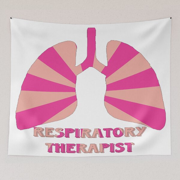 Item preview, Pink Striped Respiratory Therapist designed and sold by natnat7w.