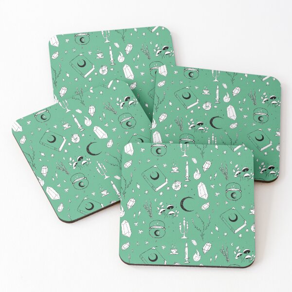 Item preview, Just Witchy Things - green version designed and sold by LLIY-art.