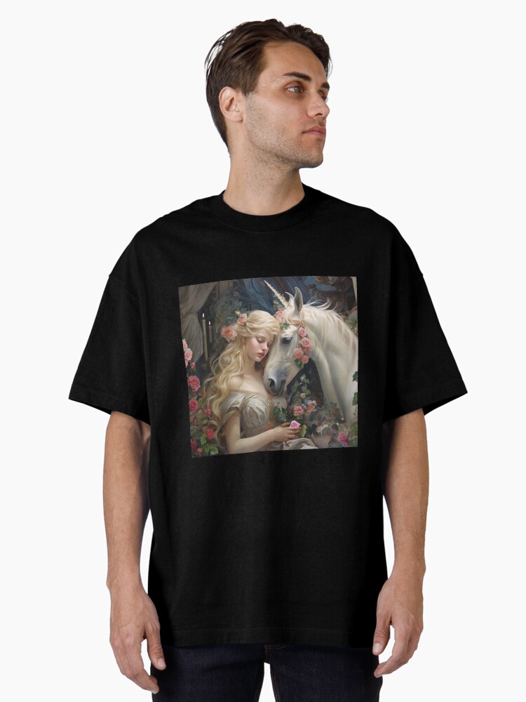 Thumbnail 1 of 7, Oversized T-Shirt, One True Heart designed and sold by phatpuppyart.