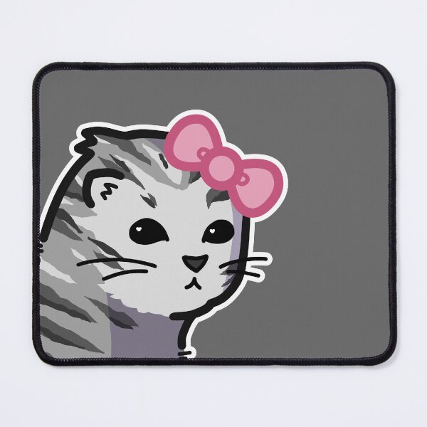Item preview, Small kitten with a bow designed and sold by SkippinStyleCo.