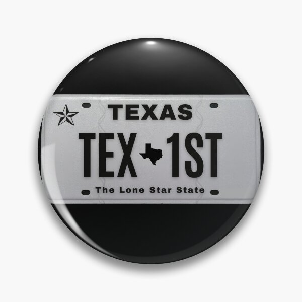 Item preview, TEX 1ST Texas Vanity Plate designed and sold by GFamilyC.