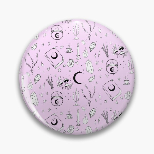 Item preview, Just Witchy Things - pink version designed and sold by LLIY-art.