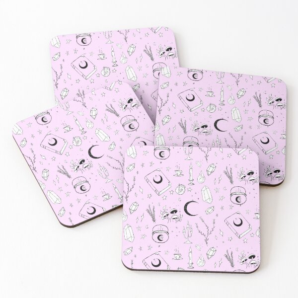 Item preview, Just Witchy Things - pink version designed and sold by LLIY-art.