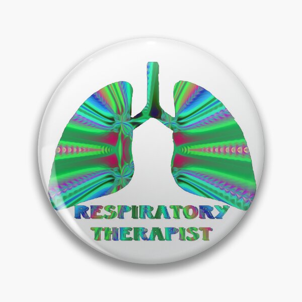 Item preview, Green Fractal Respiratory Therapist designed and sold by natnat7w.