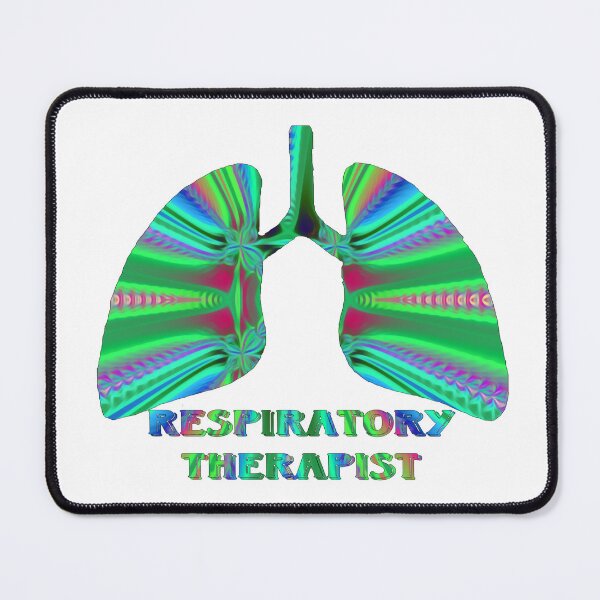 Item preview, Green Fractal Respiratory Therapist designed and sold by natnat7w.