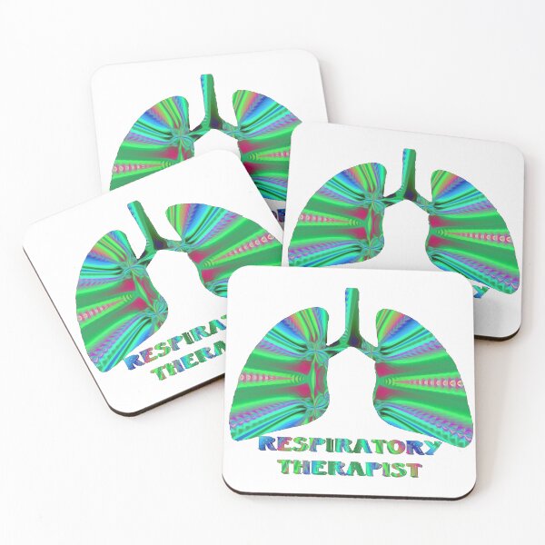 Item preview, Green Fractal Respiratory Therapist designed and sold by natnat7w.