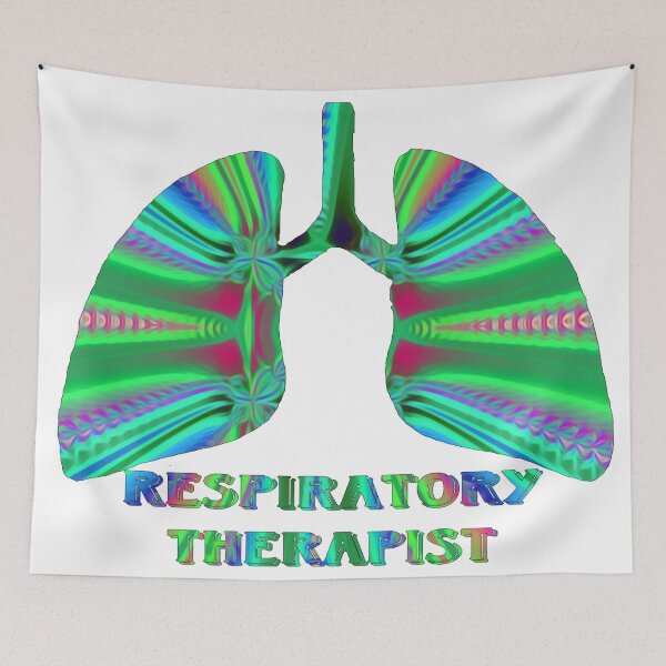 Item preview, Green Fractal Respiratory Therapist designed and sold by natnat7w.