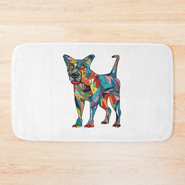 Item preview, Abstract Graphic Art Dog Beautiful Colors designed and sold by porbenjaporn.