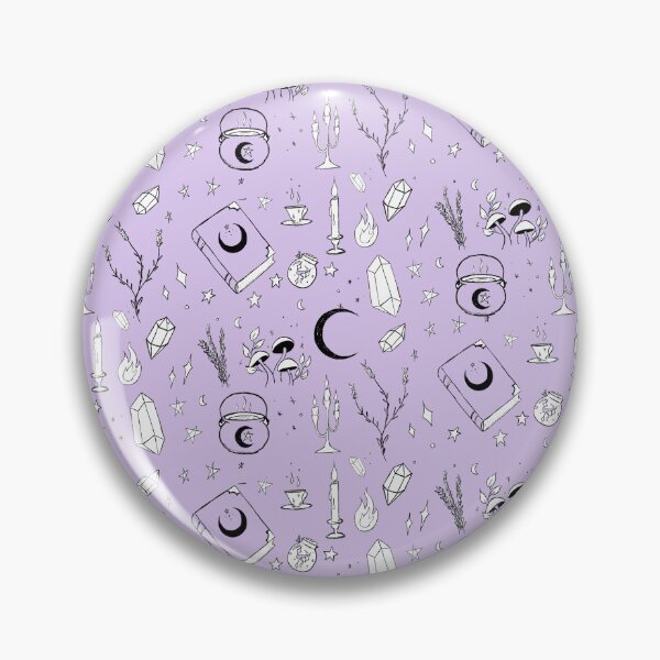 Item preview, Just Witchy Things - purple version designed and sold by LLIY-art.